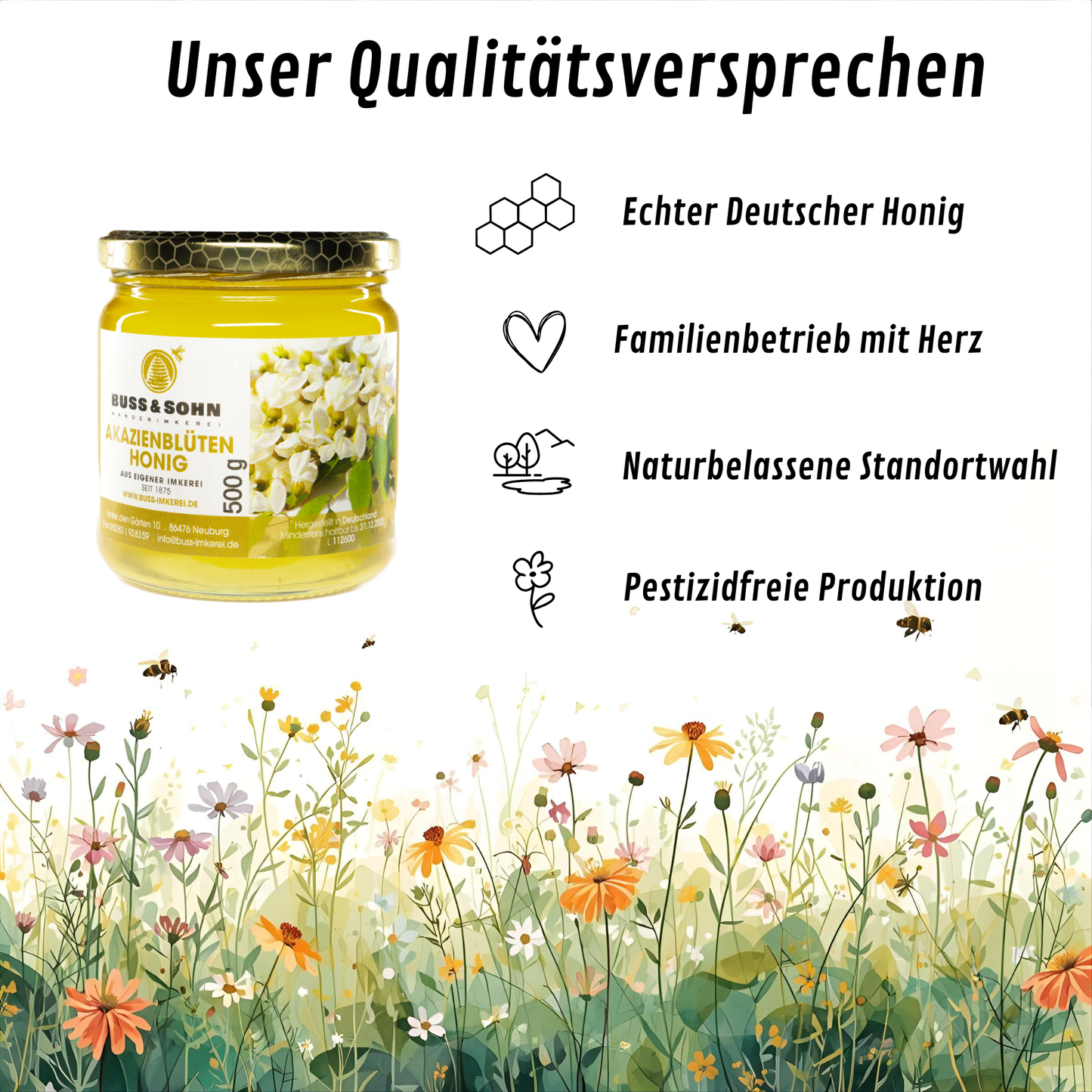 Akazienhonig 500g