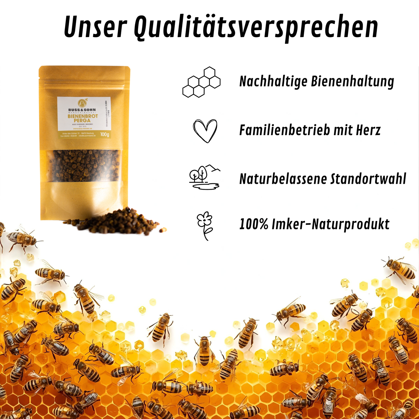 Bienenbrot / Perga
