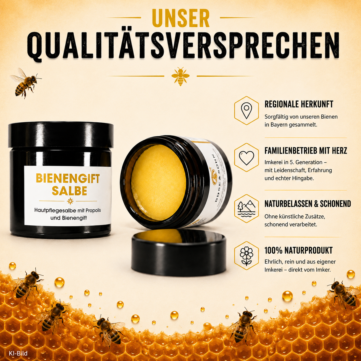 Propolis-Bienengift-Salbe