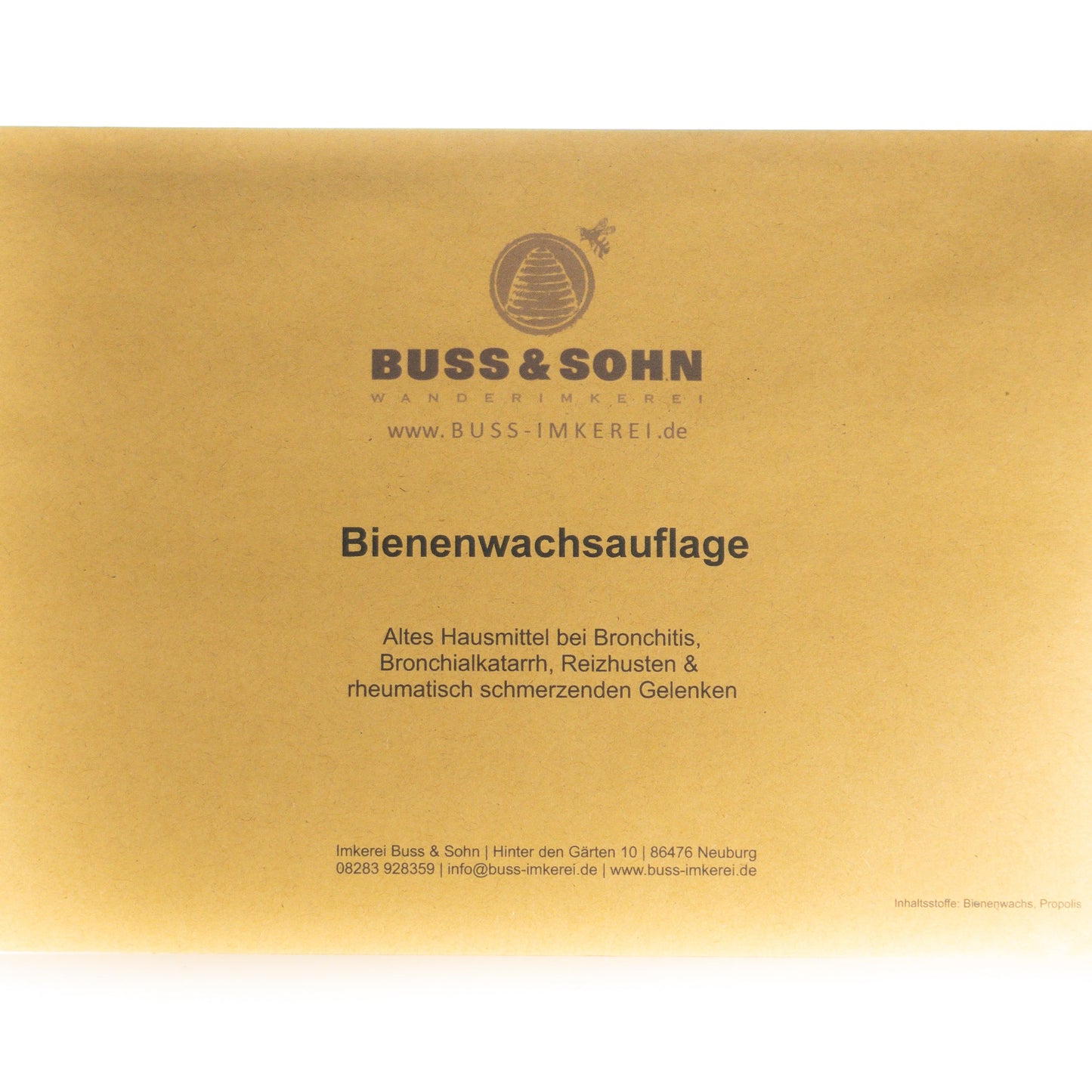 Bienenwachs-Auflage mit Propolis