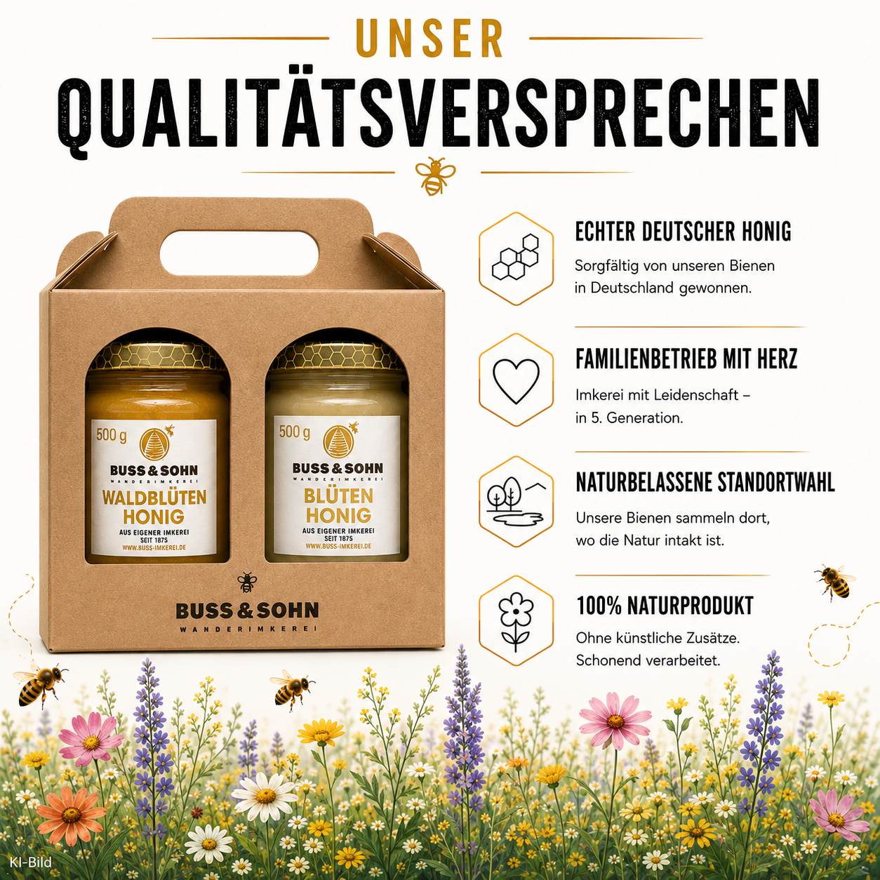 Honig-Geschenk-Set 2x500g