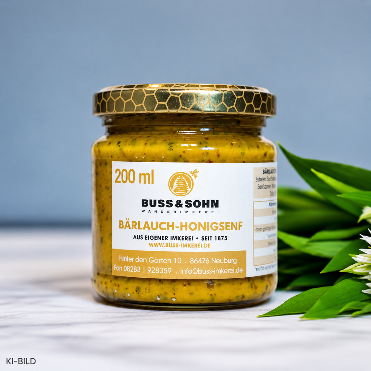 Bärlauch-Honigsenf 200ml