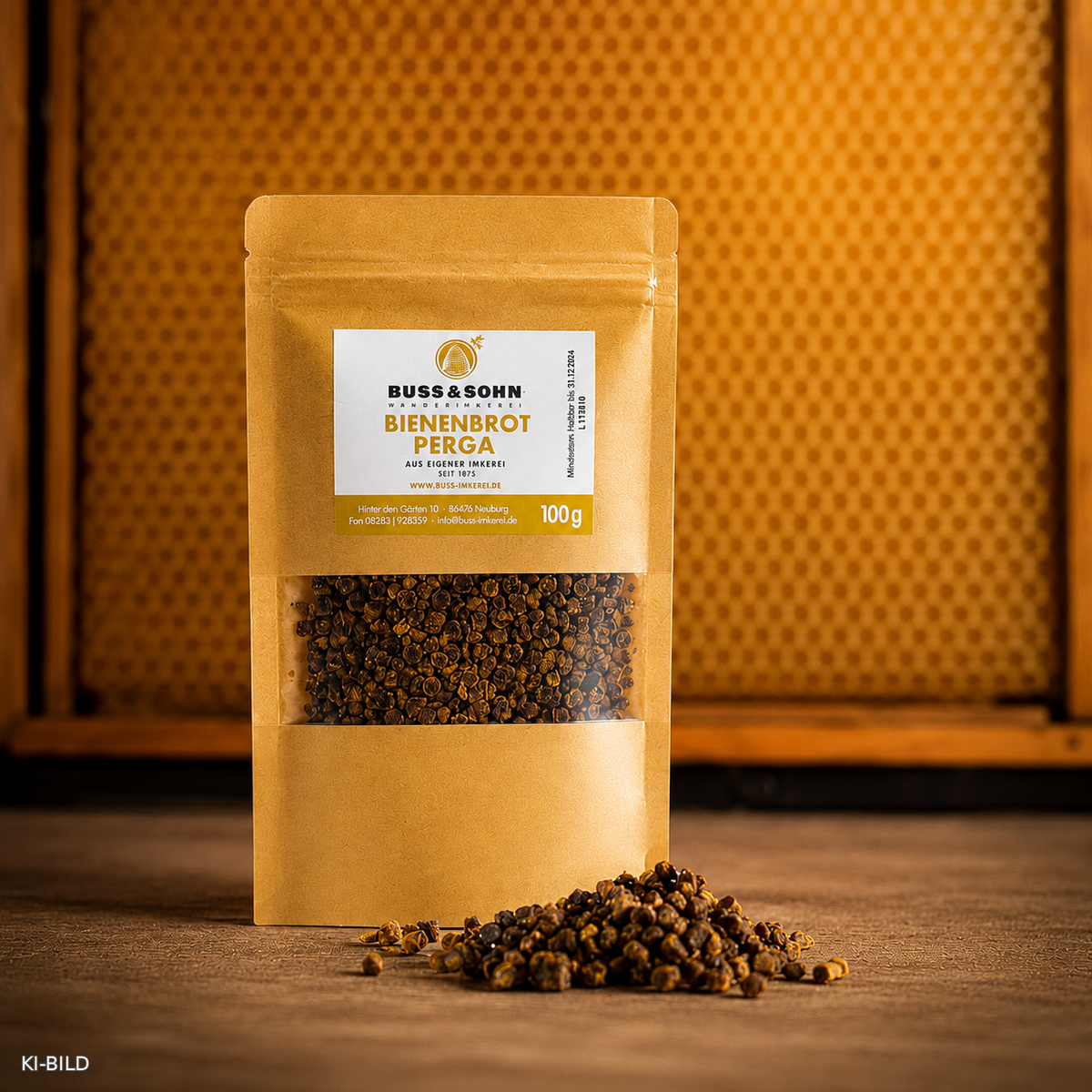 Bienenbrot_Perga_100g_kaufen_Bienenbrot_gesund_vom_Imker