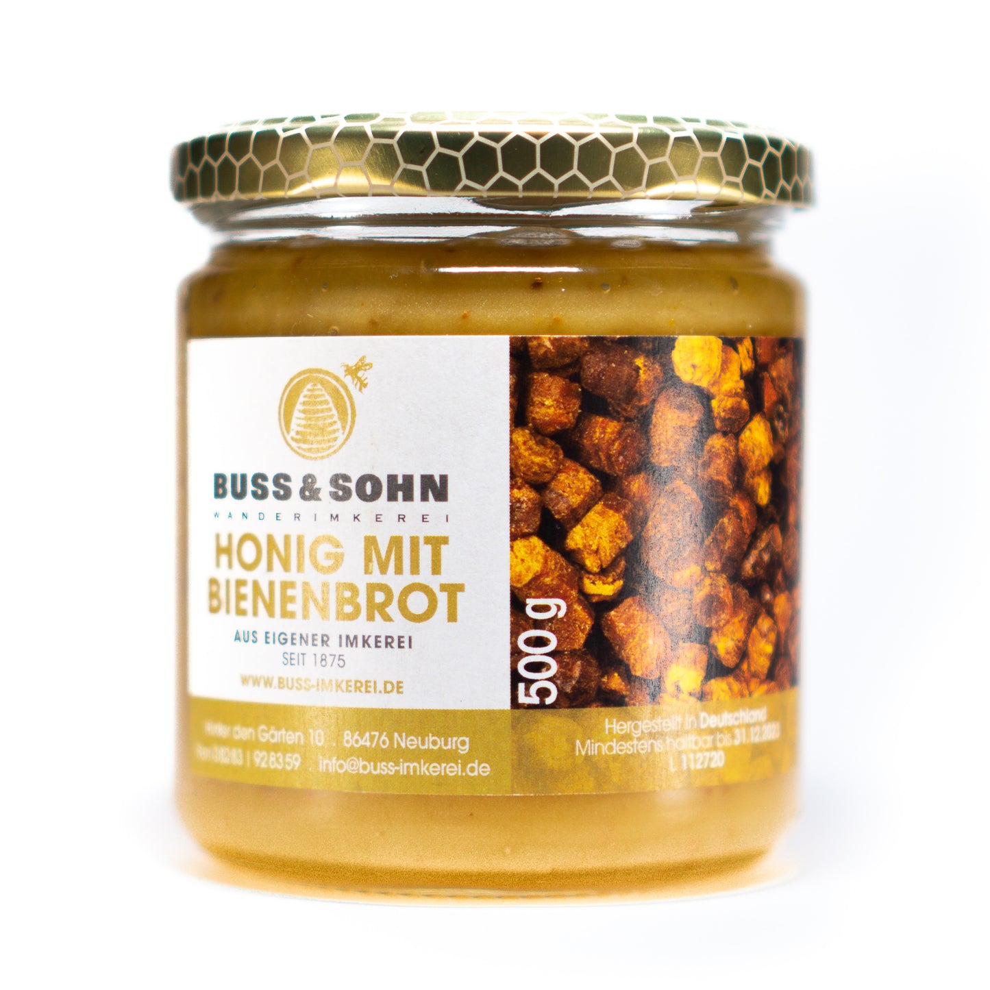 Bienenbrot im Honig