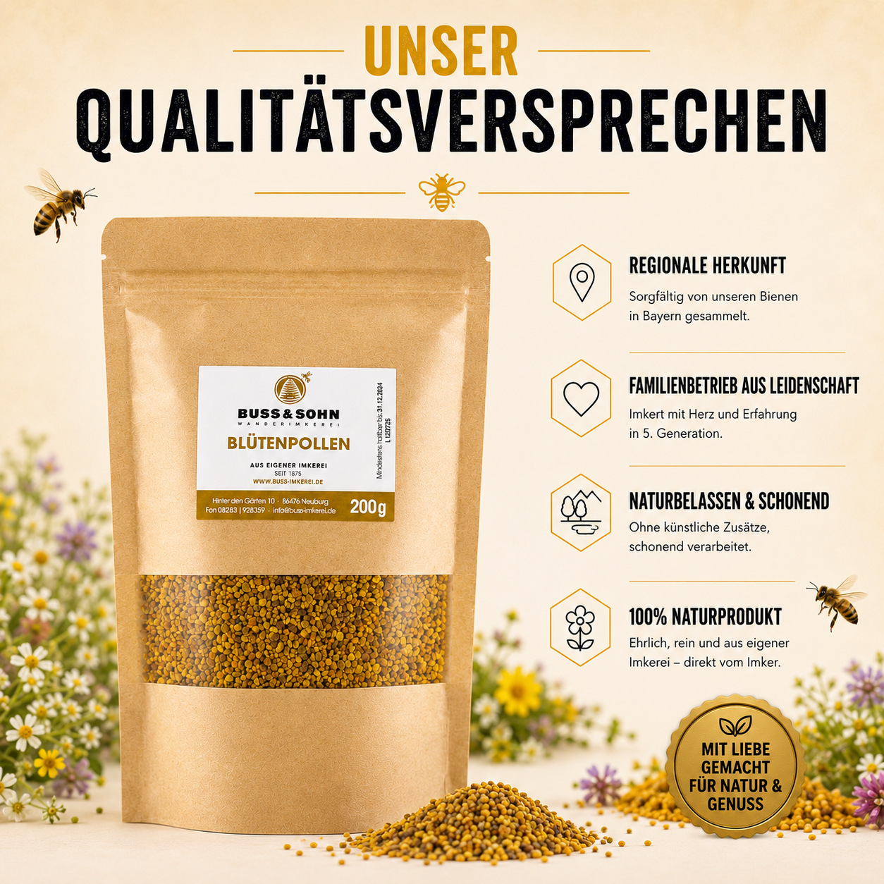 Blütenpollen