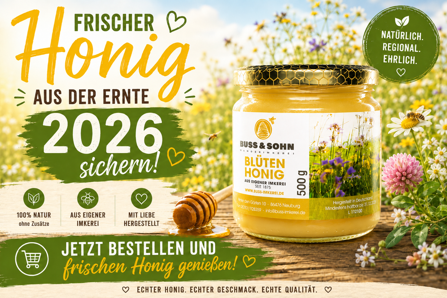 Blütenhonig 500g
