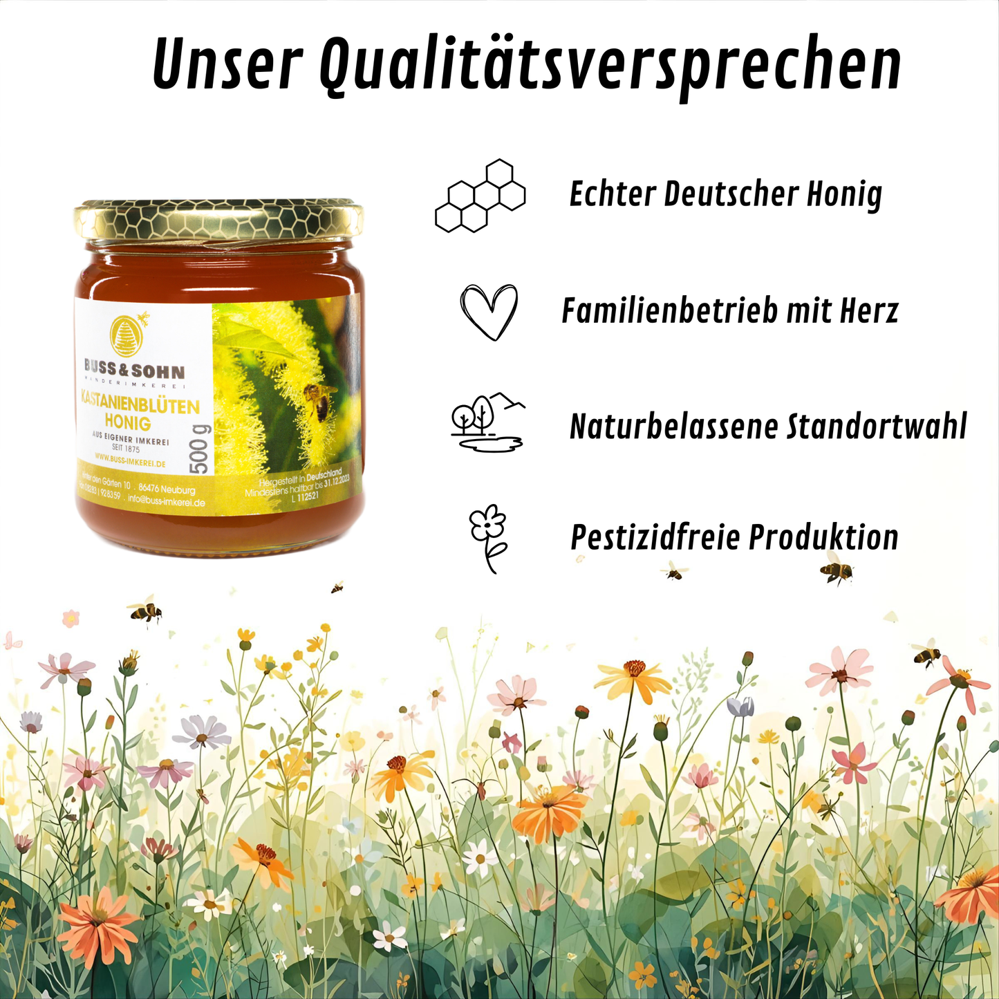 Kastanienhonig 500g