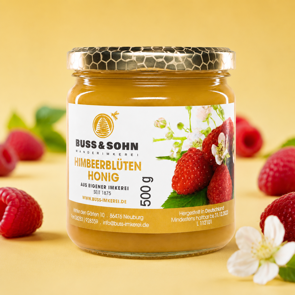 Himbeerblütenhonig 500g