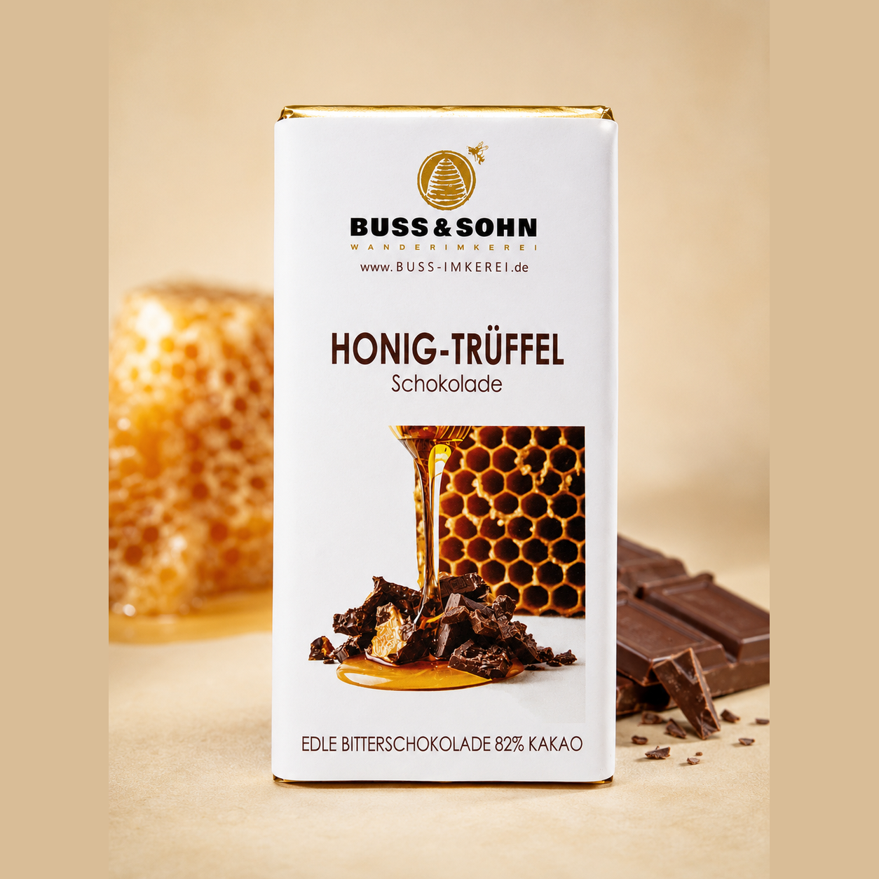 Honig-Trüffel-Schokolade 70g