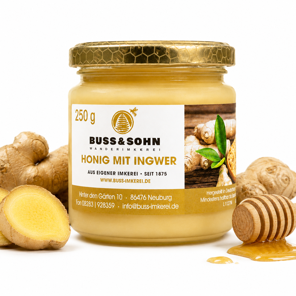 Ingwer im Honig 250g