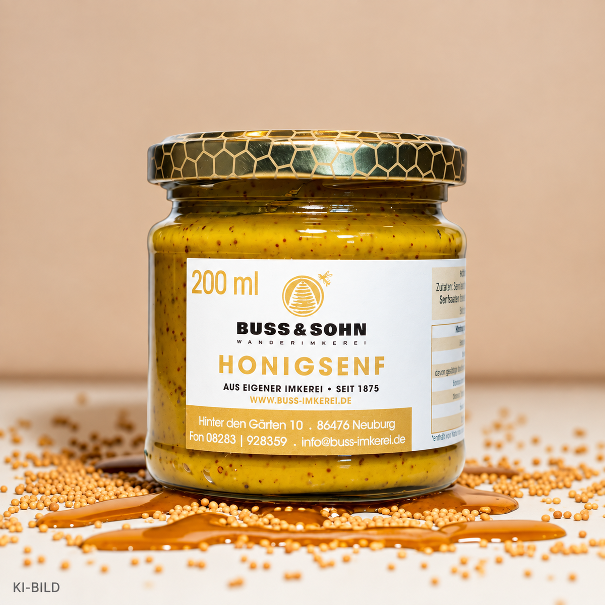 Honigsenf kaufen - Marinade, Sauce für Grillen