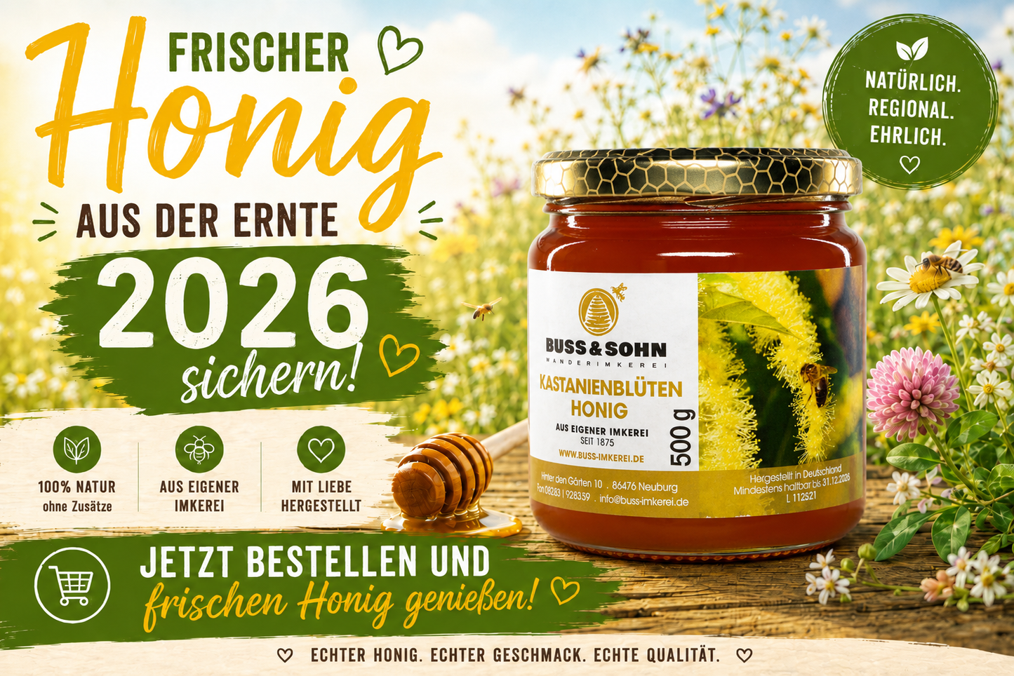 Edelkastanienhonig 500g