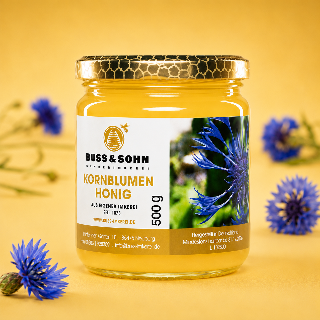 Kornblumenhonig 500g