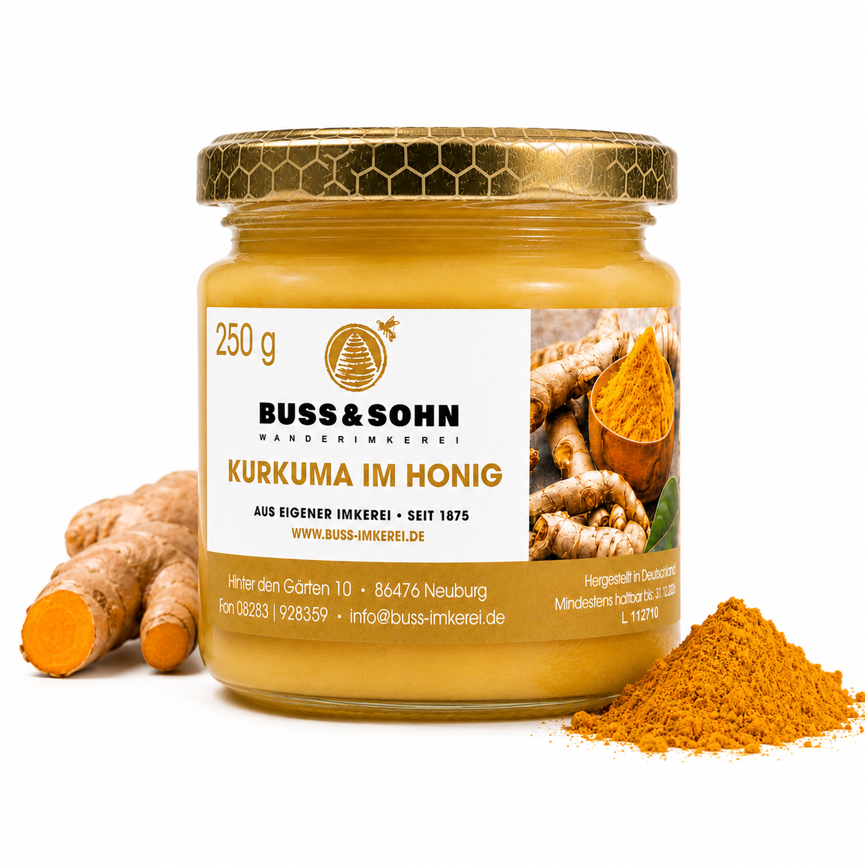Kurkuma im Honig 250g