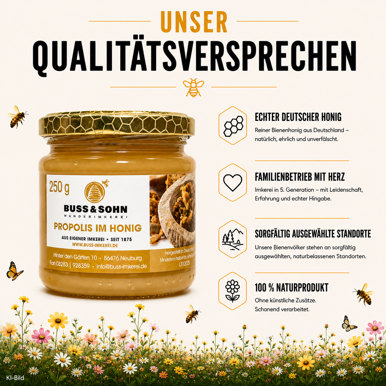 Propolis im Honig