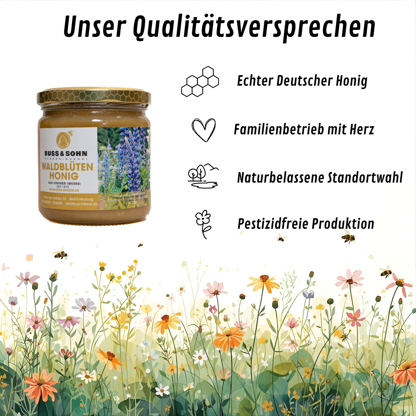 Waldblütenhonig 500g