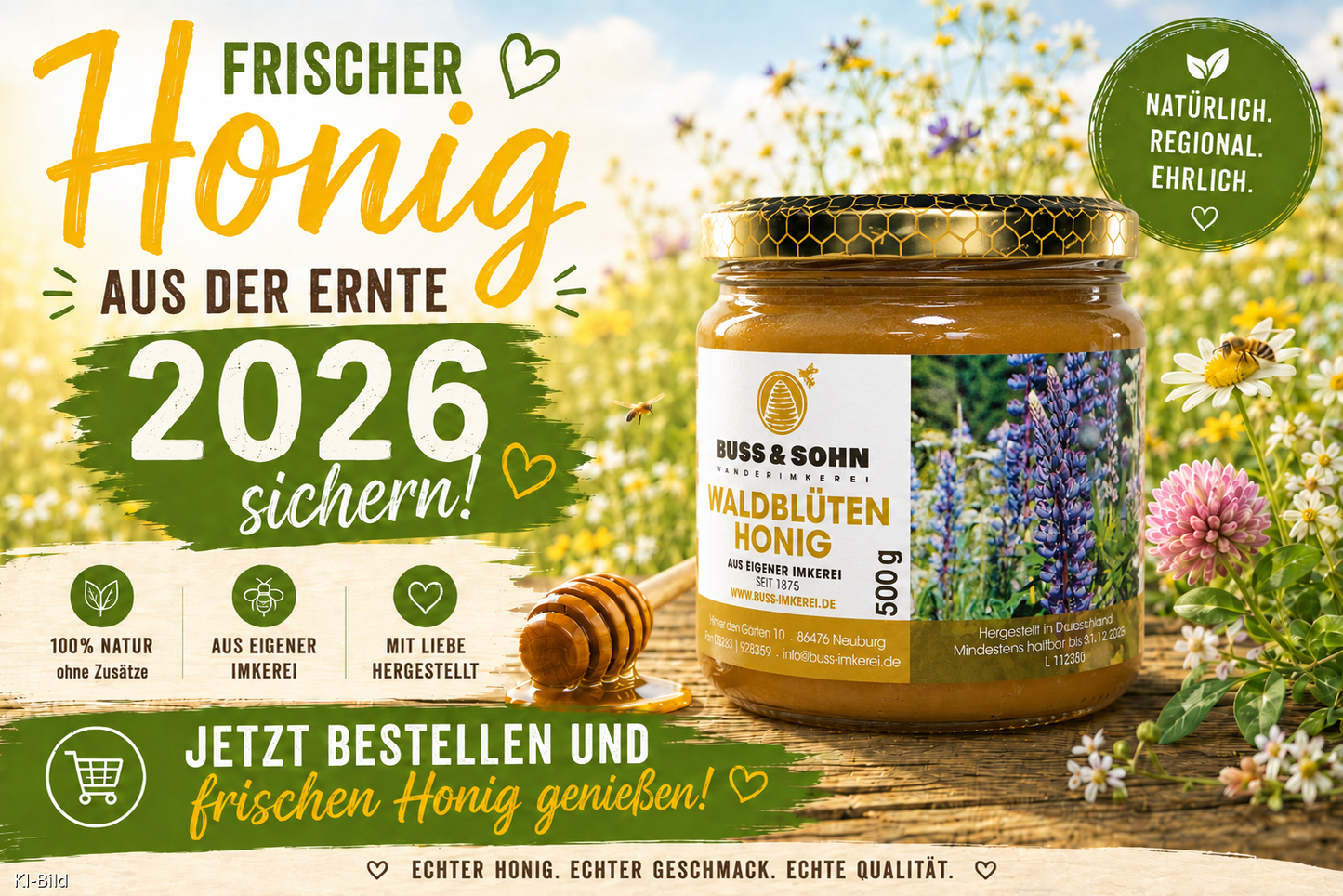 Waldblütenhonig 500g