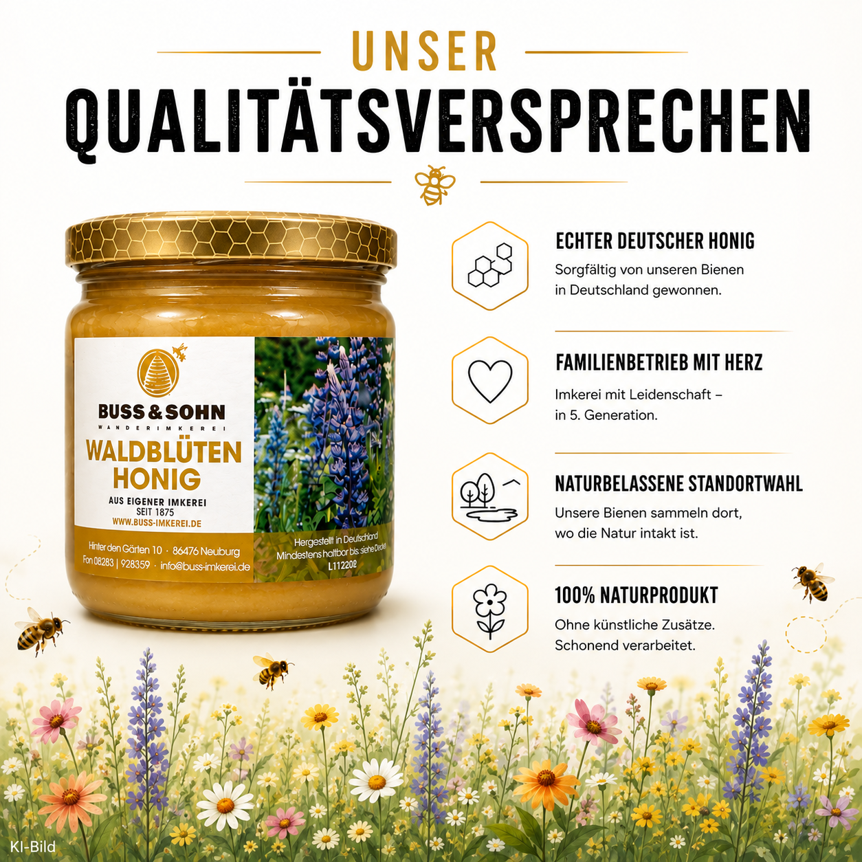 Waldblütenhonig 500g