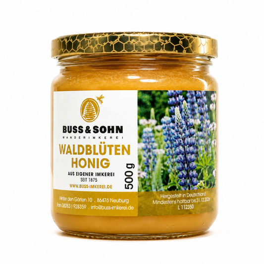 Waldbluetenhonig Rohhonig Honig kaufen vom Imker
