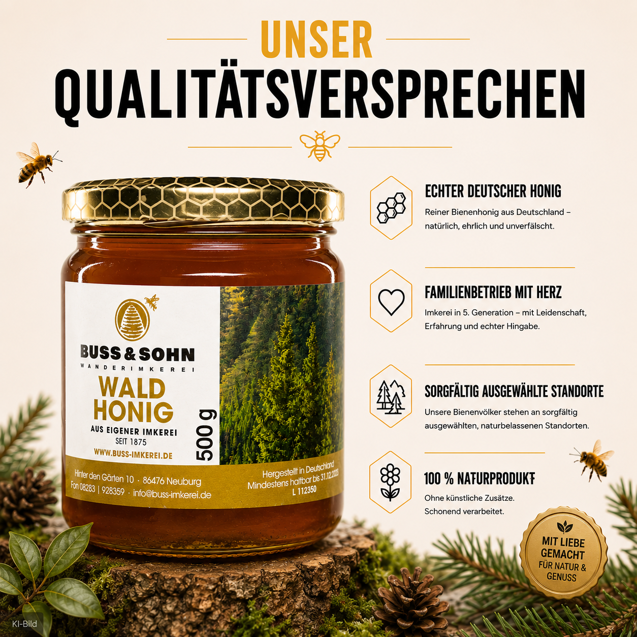 Waldhonig 500g