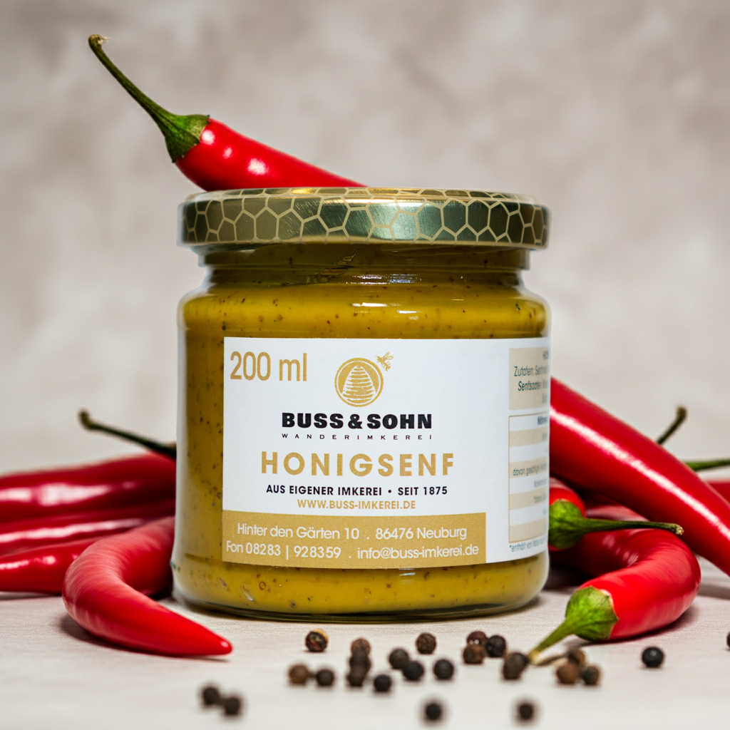 Honigsenf mit Chili 200ml